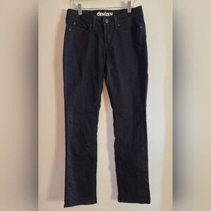 Denizen black straight leg jeans